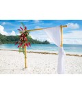 Cérémonie de Mariage sur une plage de l'Ile Maurice 