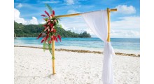 Cérémonie de Mariage sur une plage de l'Ile Maurice 