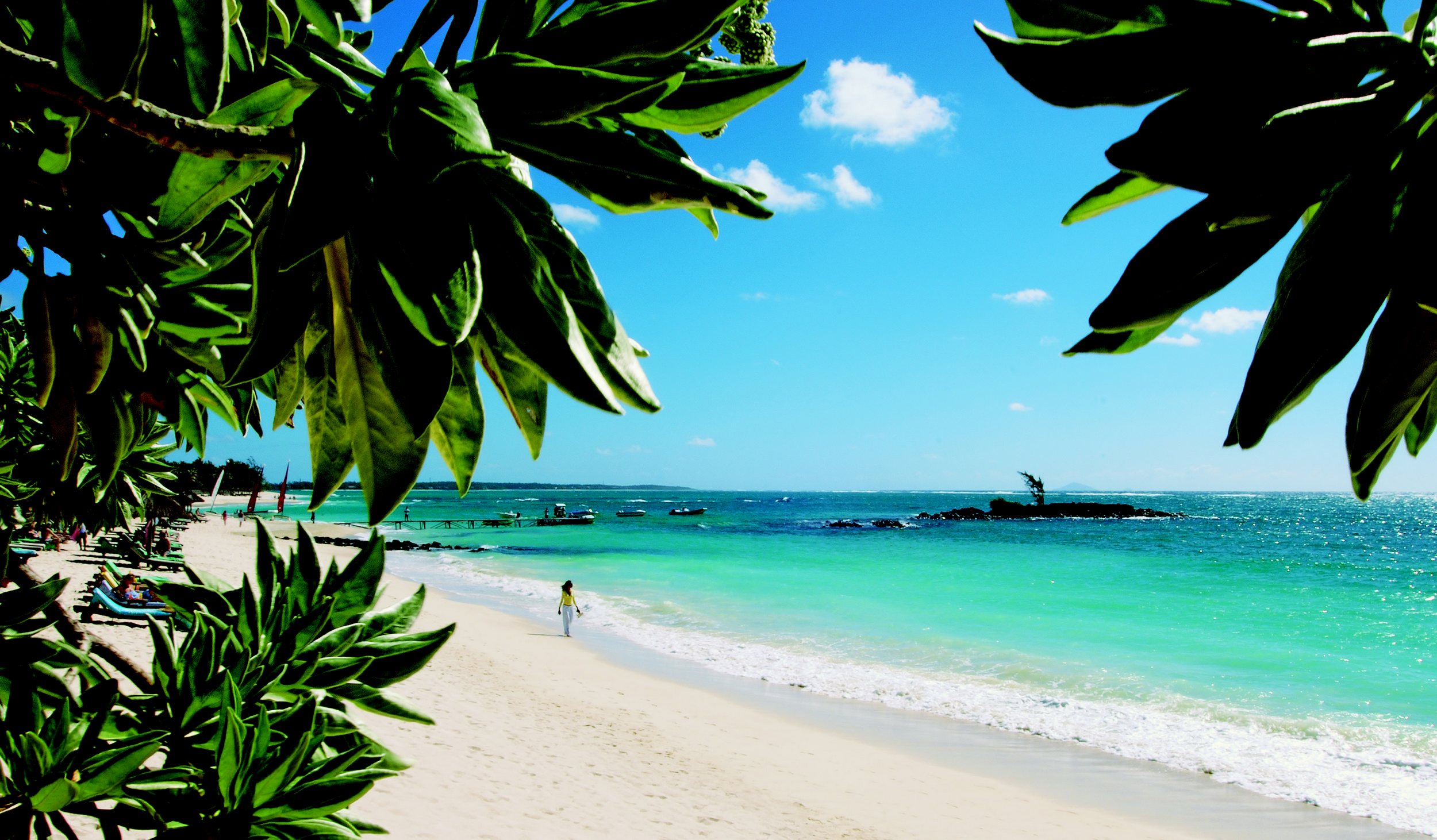 Plage Belle Mare Ile Maurice