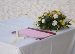 Mylène et Rémi : une jolie célébration sur la belle plage de Trou aux Biches à l’ile Maurice