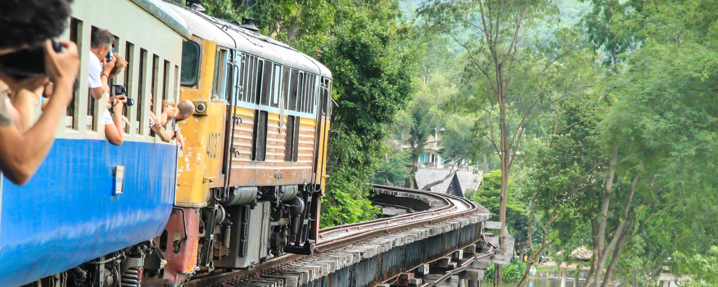 Thailande Train Pont Rivière Kwai